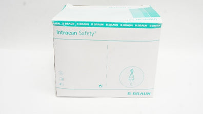 B.Braun 4252527-02 Introcan Safety IV Cath. 20G x 1-3/4inch 57ml/min - Box of 23